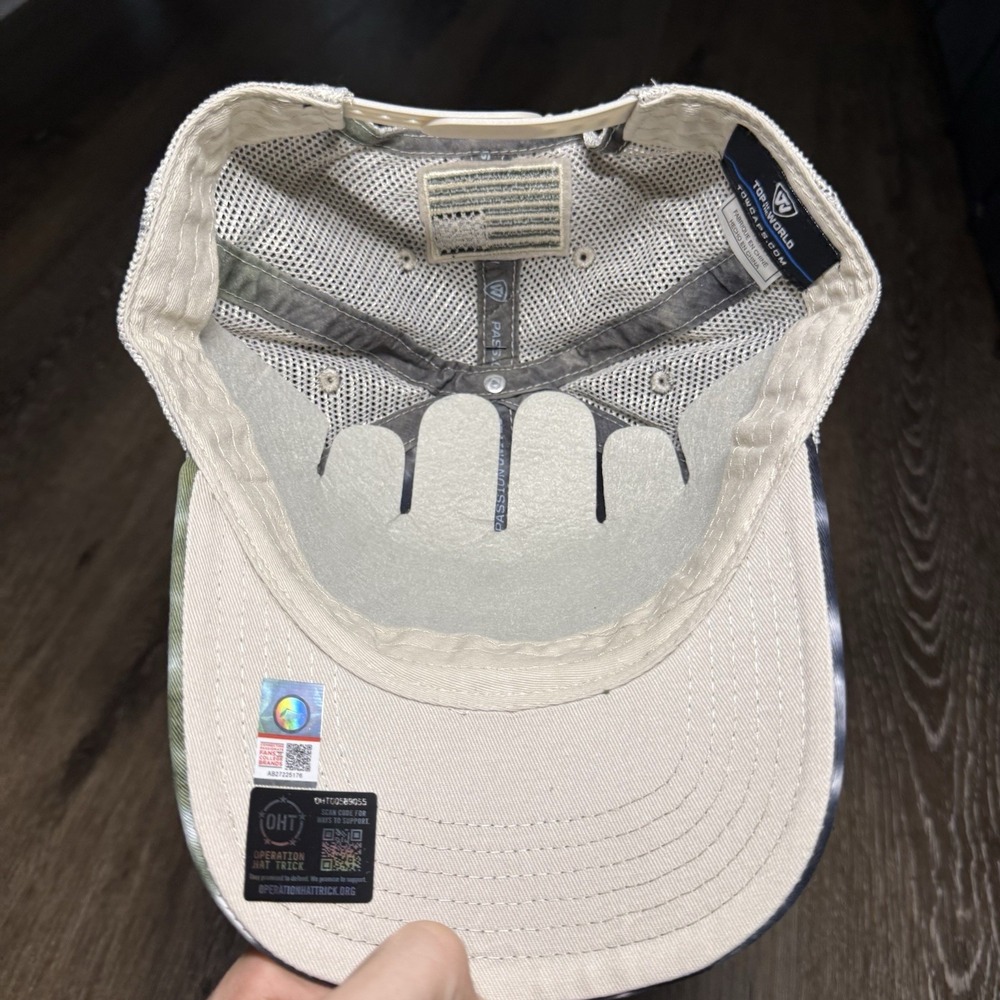 Oklahoma Sooners Snapback Hat Camo Tie Dye Military Army Mesh Trucker OHT‎ Cap - Picture 7 of 8